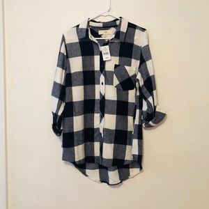 Thread & Supply Navy/White Flannel | Size L
